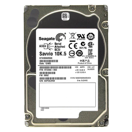 Жесткий диск Seagate 300GB 10K SAS 6.0Gb/s ST9300605SS