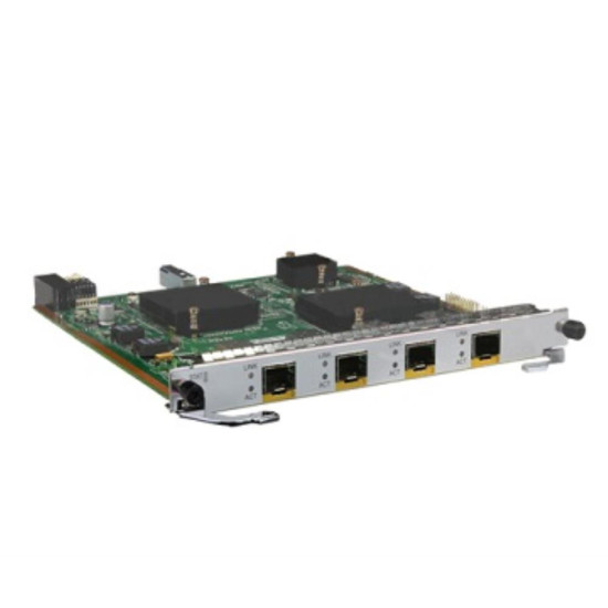 Интерфейсная карта Huawei 4-Port 1000BASE-SFP-L3 Ethernet WAN Interface Card, 4GEW-S, 03021LXK