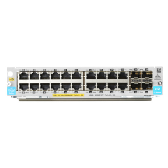 Модуль HP Aruba 5400R 20-port 10/100/1000BASE-T PoE+ and 4-port 1G/10GbE SFP, J9990A