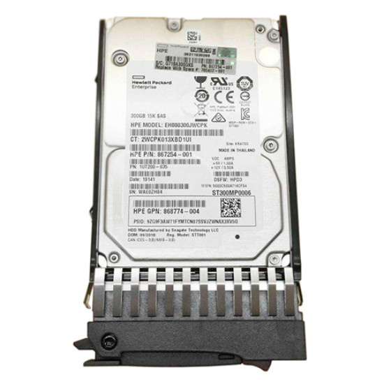 Жесткий диск HP 300Gb 12G 15K G1-G7 DP SAS 2.5