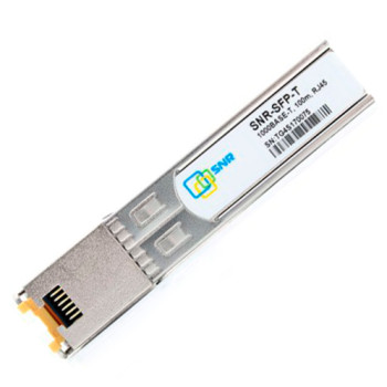 Модуль SNR SFP с интерфейсом RJ45, до 100м, SNR-SFP-T Модуль SNR SFP с интерфейсом RJ45, до 100м, SNR-SFP-T