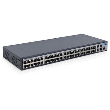 Коммутатор HP 1910-48 48x10/100 RJ-45 + 2x10/100/1000 + 2xSFP, Web, SNMP, L3 1910-48, JG540A Коммутатор HP 1910-48 48x10/100 RJ-45 + 2x10/100/1000 + 2xSFP, Web, SNMP, L3 1910-48, JG540A