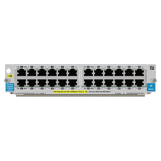 Интерфейсный модуль HP 24-port Gig-T v2 zl, J9550A