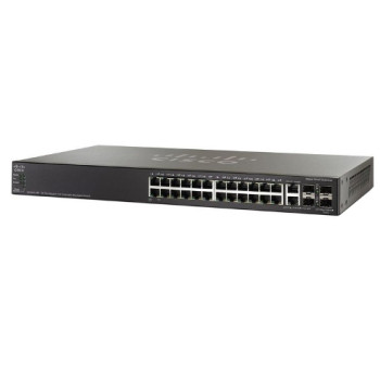 Коммутатор Cisco 550X Series SG550X-24MPP-K9-EU Коммутатор Cisco 550X Series SG550X-24MPP-K9-EU