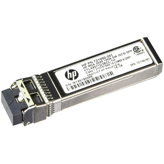 Оптический трансивер HPE 10Gb SW iSCSI SFP 4 Pk, C8R25B