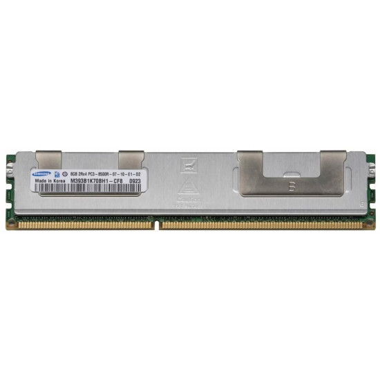 Оперативная память Samsung 8GB 1066MHZ PC3-8500R ECC REG DUAL RANK X4 DDR3 SDRAM, M393B1K70BH1-CF8