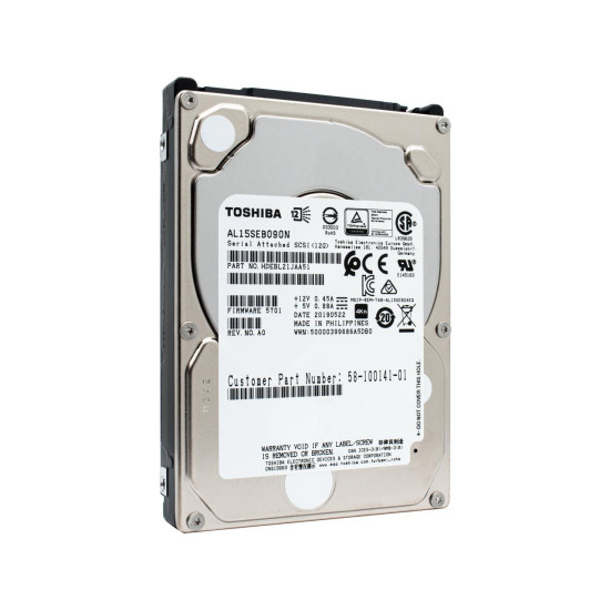 Жесткий диск Toshiba 900GB 10500RPM 128MB 2.5 SAS, AL15SEB090N