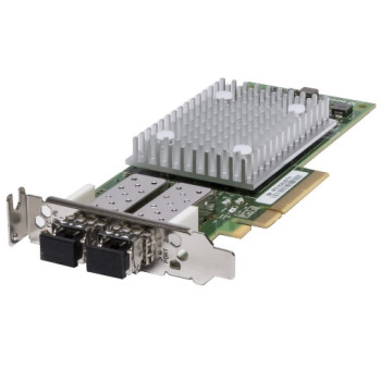 Адаптер Dell Qlogic 2692 Dual Port 16Gb Fibre Channel HBA LP, 403-BBMT Адаптер Dell Qlogic 2692 Dual Port 16Gb Fibre Channel HBA LP, 403-BBMT