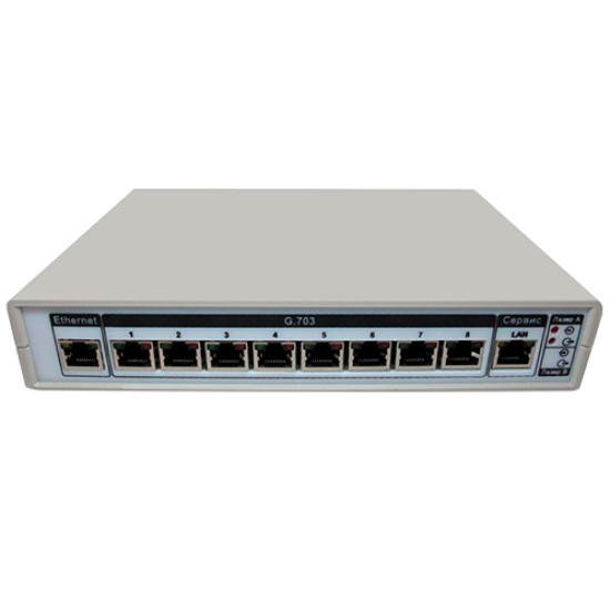 Мультиплексор MPX-8E1-GE-SFP