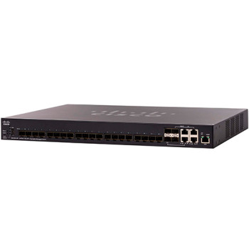 Коммутатор Cisco Small Business SX350X-24F-K9-EU Коммутатор Cisco Small Business SX350X-24F-K9-EU