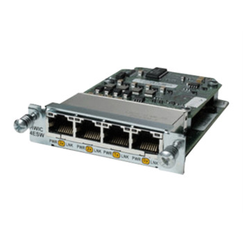 Модуль Cisco HWIC-4ESW-POE USED