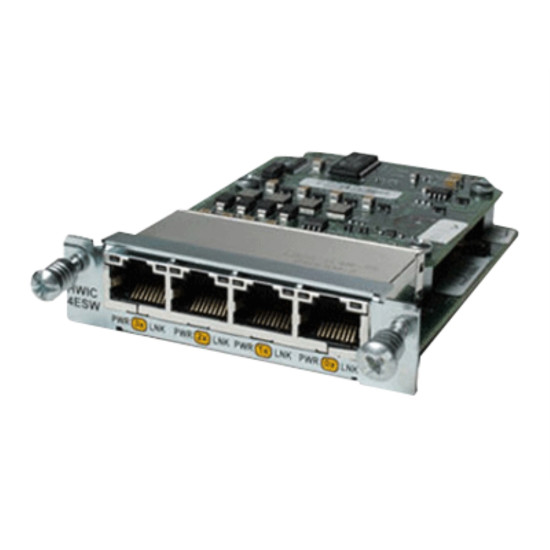 Модуль Cisco HWIC-4ESW-POE USED