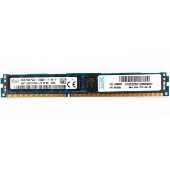 Оперативная память Lenovo 8GB PC3-12800 ECC DDR3, 90Y3152