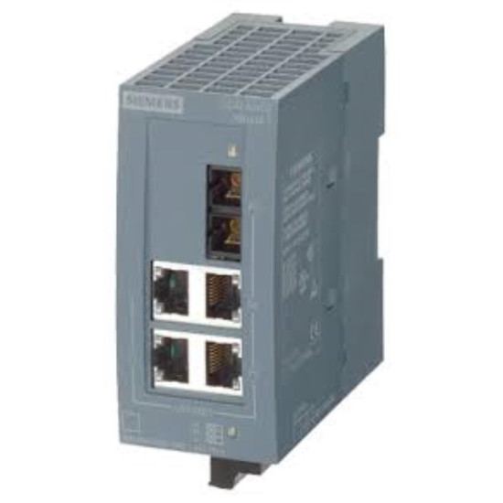 Коммутатор Siemens Scalance XB004-1LD: 4хRJ45 10/100Мбит/с, 1хSC 100Мбит/с (SM до 26км)