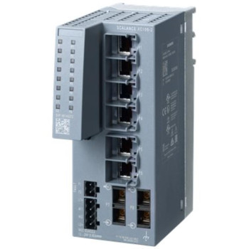 Коммутатор Siemens Scalance XC106-2 (SC): 6×RJ45 10/100Мбит/с, 2×SC 100Мбит/с (MM) Коммутатор Siemens Scalance XC106-2 (SC): 6×RJ45 10/100Мбит/с, 2×SC 100Мбит/с (MM)