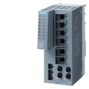 Коммутатор Siemens Scalance XC106-2 (ST/BFOC): 6×RJ45 10/100Мбит/с, 2×ST/BFOC 100Мбит/с (MM) Коммутатор Siemens Scalance XC106-2 (ST/BFOC): 6×RJ45 10/100Мбит/с, 2×ST/BFOC 100Мбит/с (MM)