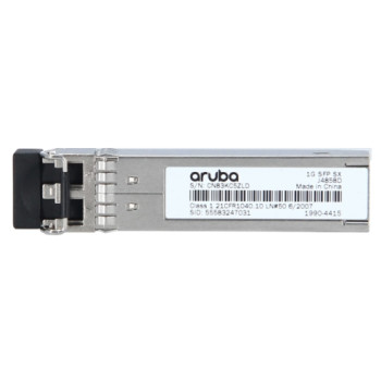 Трансивер HPE  Aruba 1G SFP LC SX 500m MMF XCVR. J4858D Трансивер HPE  Aruba 1G SFP LC SX 500m MMF XCVR. J4858D