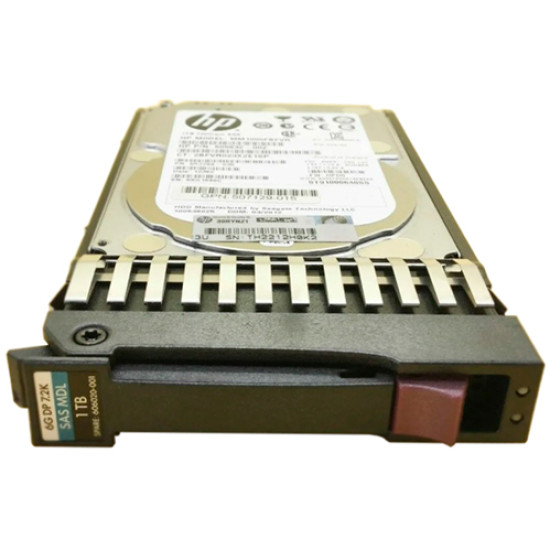 Жесткий диск HP 1TB 6G 7.2K 2.5 DP SAS HDD,  606020-001, 605835-B21