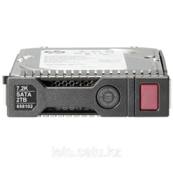 Жесткий диск HPE 2TB 6G SATA 7.2K rpm LFF 3.5 Жесткий диск HPE 2TB 6G SATA 7.2K rpm LFF 3.5