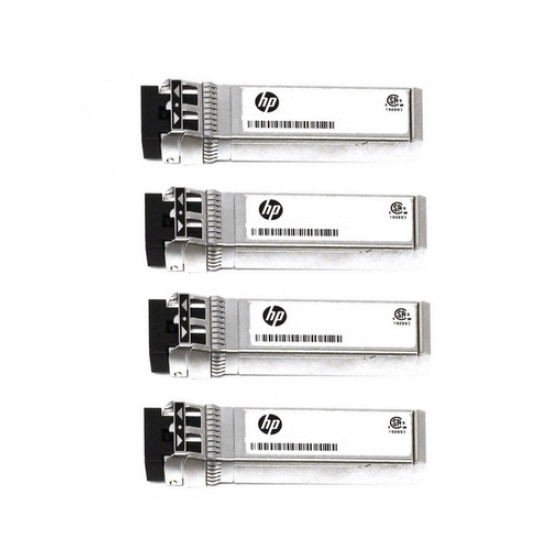 Оптический трансивер HPE MSA 2050 1Gb RJ-45 iSCSI Channel SFP+ 4-Pack, C8S75B