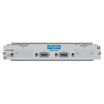 Интерфейсный модуль HP 10GbE 2-port X2 / 2-port CX4, J8694A Интерфейсный модуль HP 10GbE 2-port X2 / 2-port CX4, J8694A