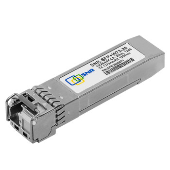 Модуль SNR SFP+ WDM, дальность до 20км (12dB), 1270нм, SNR-SFP+W73-20 Модуль SNR SFP+ WDM, дальность до 20км (12dB), 1270нм, SNR-SFP+W73-20