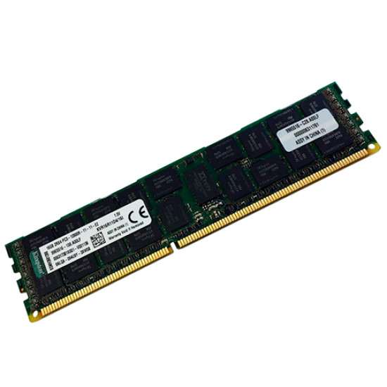 Оперативная память Kingston 16GB PC3-12800 1600MHz CL11 1.5V ECC, KVR16R11D4/16