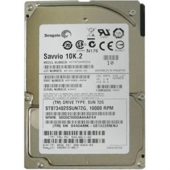 Жесткий диск Seagate 73GB SAS 2,5