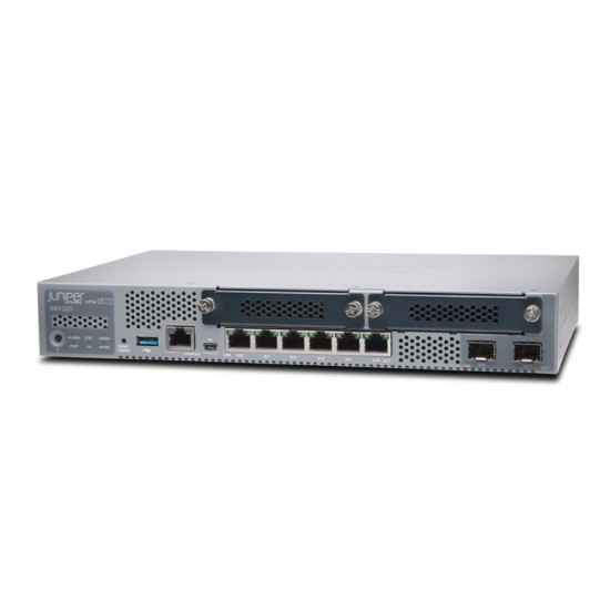 Межсетевой экран Juniper SRX320-SYS-JB-P