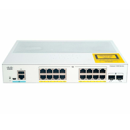 Коммутатор Cisco C1000-16FP-2G-L