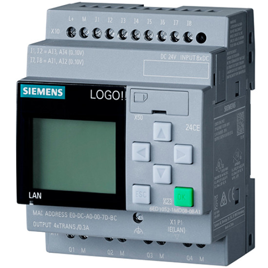 Логический модуль Siemens LOGO! 6ED1052-1MD08-0BA1