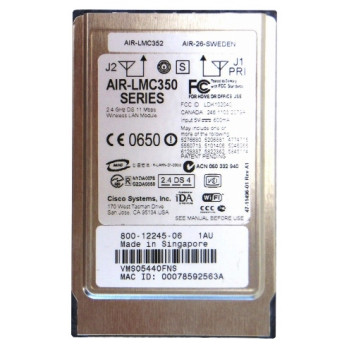 Модуль Cisco AIR-LMC350 Модуль Cisco AIR-LMC350