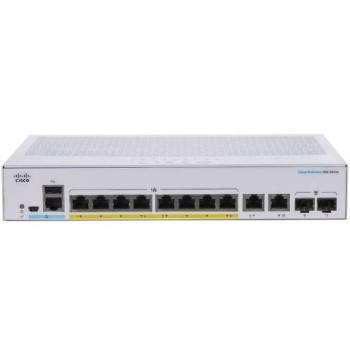 Коммутатор Cisco CBS350-8FP-E-2G-EU Коммутатор Cisco CBS350-8FP-E-2G-EU