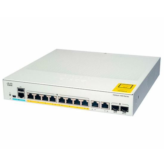 Коммутатор Cisco C1000-8T-E-2G-L