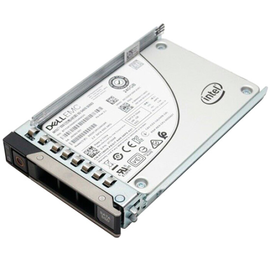 SSD накопитель Dell 240Gb SATA Mix Use 6 Гбит/с, 512e, 2,5