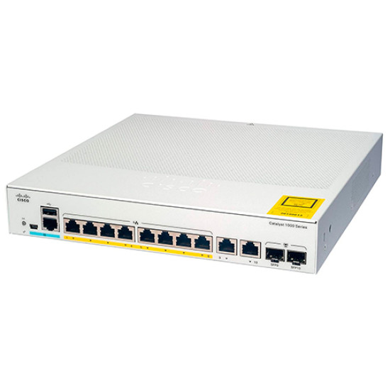 Коммутатор Cisco Catalyst C1000-8FP-E-2G-L