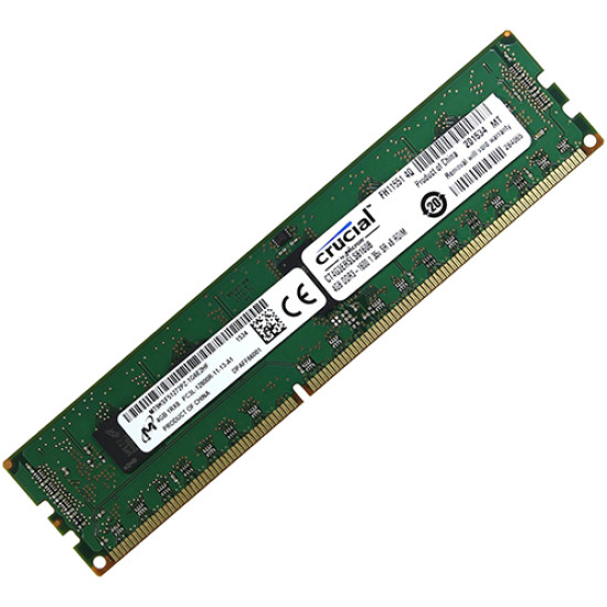 Оперативная память Crucial 4 ГБ DDR3L 1600 МГц CL11, CT4G3ERSLS8160B