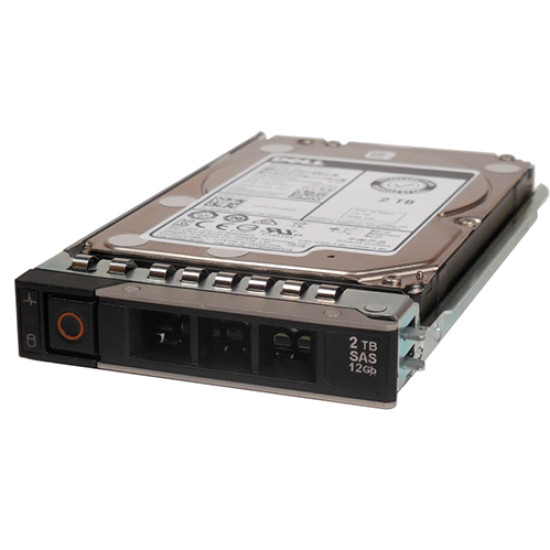 Жесткий диск Dell 2TB 7200rpm NL SAS 12Gbps 512n 2.5inch Hot-plug, 400-ASHP