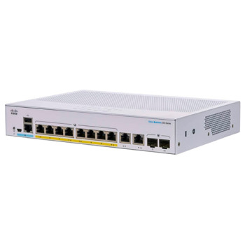 Коммутатор Cisco CBS250-8FP-E-2G