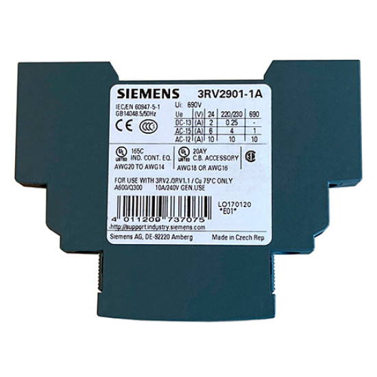 Боковой блок-контакт SIEMENS 3RV2901-1A