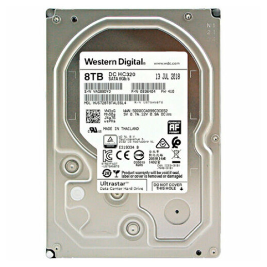 Жесткий диск Western Digital 8TB SATA 6Gb/s HUS728T8TALE6L4