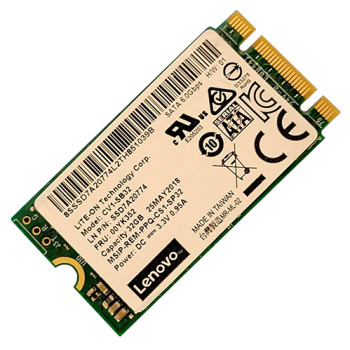Накопитель SSD Lenovo M.2 CV1 32GB SATA 6Gbps Non-Hot Swap 00YK352 Накопитель SSD Lenovo M.2 CV1 32GB SATA 6Gbps Non-Hot Swap 00YK352
