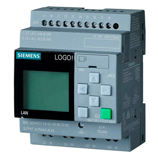 Логический модуль Siemens LOGO! 6ED1052-1CC08-0BA1