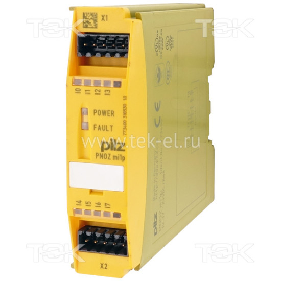 PNOZ mi1p 8 input<span> Модуль расширения: 8 дискретных входов, Uпит. 24V DС</span>