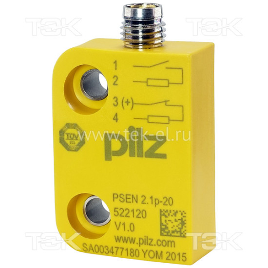 PSEN 2.1p-20/8mm/1switch<span> Датчик безопасности магнитный, контакты: 1НО+1НЗ</span>