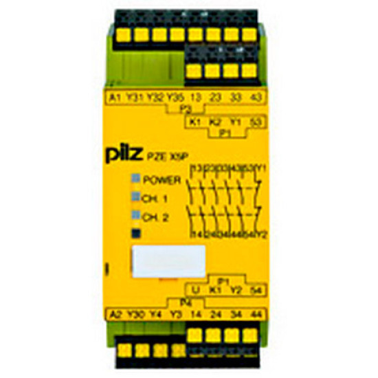 PZE X5P C 24VDC 5n/o 2so