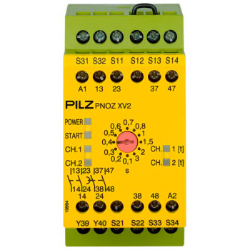 PNOZ XV2 3/24VDC 2n/o 2n/o t PNOZ XV2 3/24VDC 2n/o 2n/o t