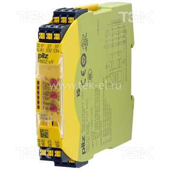 PNOZ s9 C 24VDC 3 n/o t 1 n/c t<span> Реле безопасности</span> PNOZ s9 C 24VDC 3 n/o t 1 n/c t<span> Реле безопасности</span>