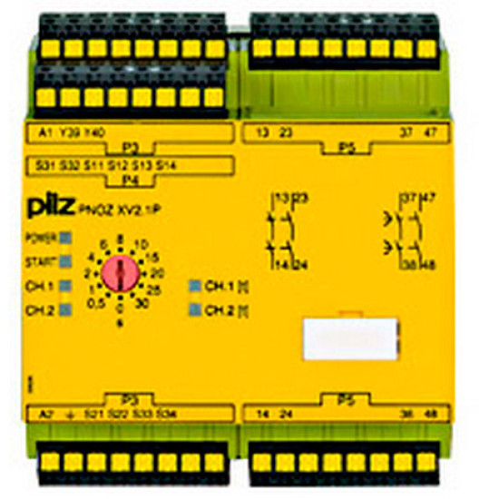 PNOZ XV2.1P C 3/24-240VACDC 2n/o 2n/o t