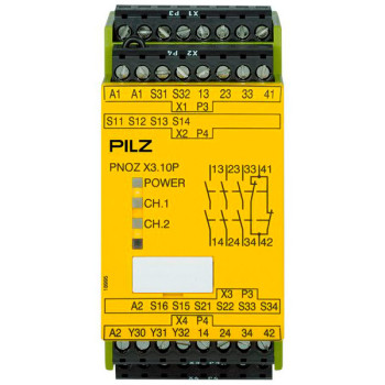 PNOZ X3.10P  24VACDC 3n/o 1n/c 1so PNOZ X3.10P  24VACDC 3n/o 1n/c 1so